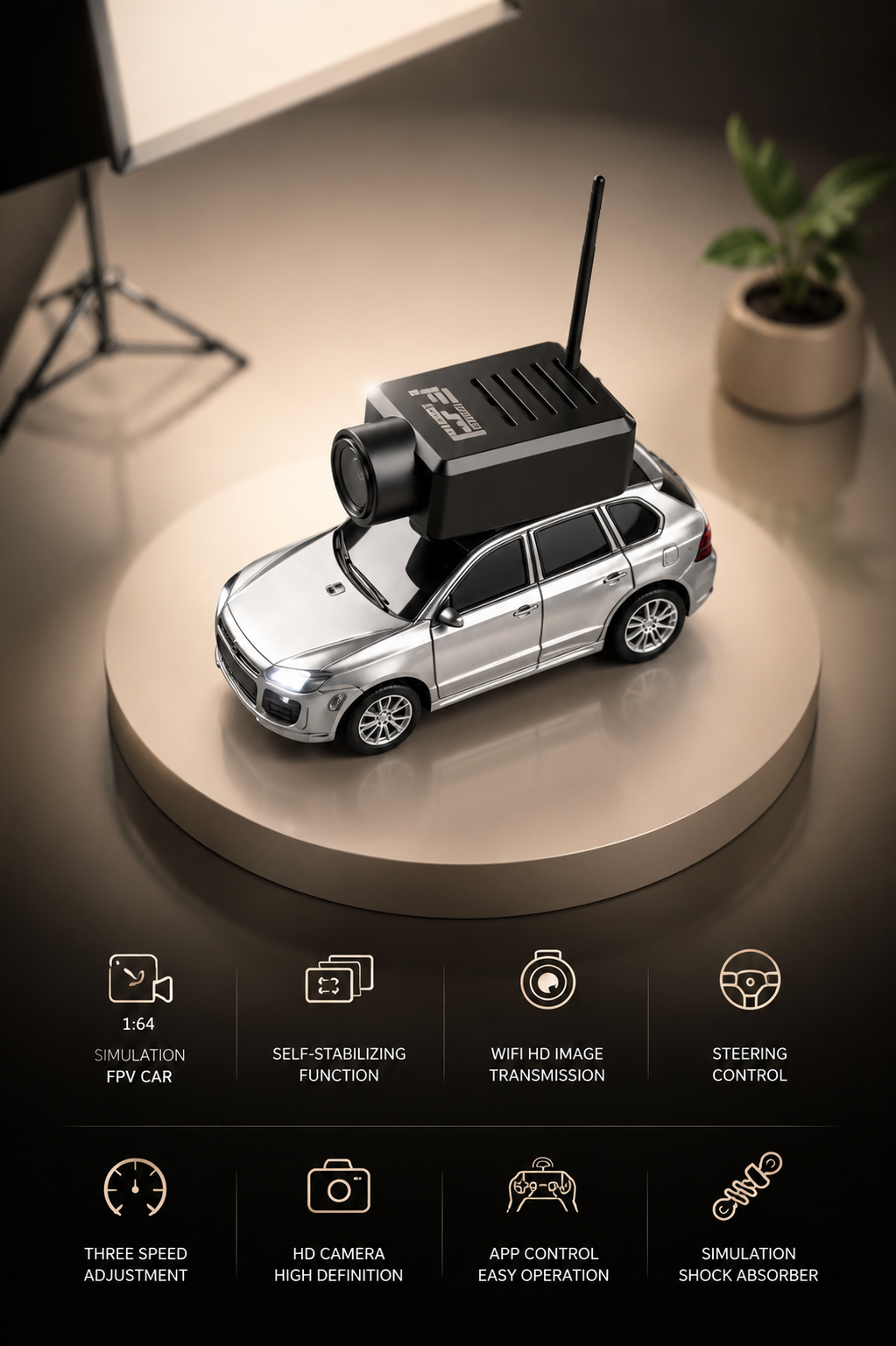 Mini RC Car with Camera