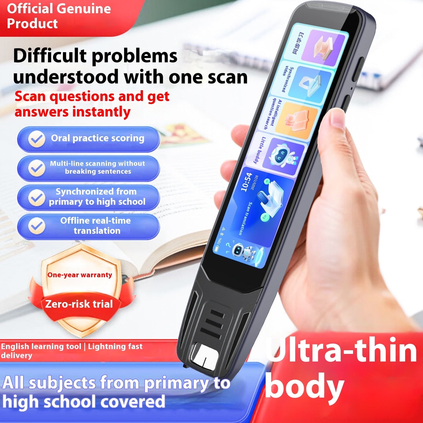 AI Q & A Pen Offline Version Talking Pen