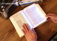 LED Panel Book Reading Lamp Eye Protection Learning Book Lamp Acrylic Resin For Night Reading