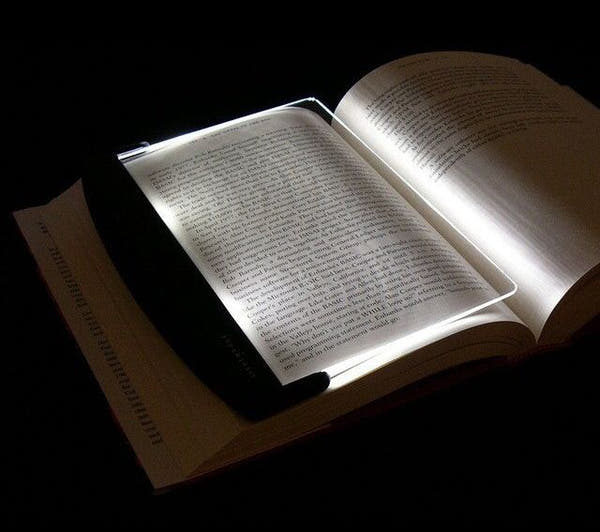 LED Panel Book Reading Lamp Eye Protection Learning Book Lamp Acrylic Resin For Night Reading