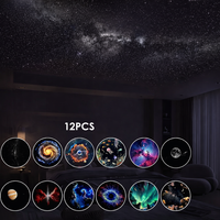 2-in-1 Galaxy Projector with Starry Sky Design and Night Light