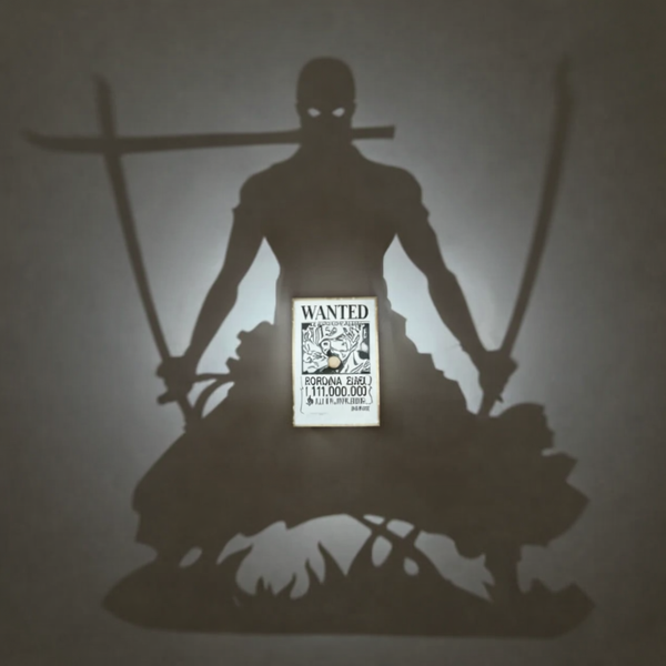 Creative Light & Shadow Night Light — Anime-Themed Ambient Lamp
