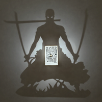 Creative Light & Shadow Night Light — Anime-Themed Ambient Lamp