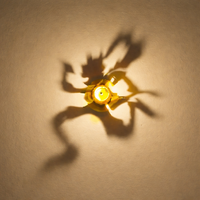 Creative Light & Shadow Night Light — Anime-Themed Ambient Lamp