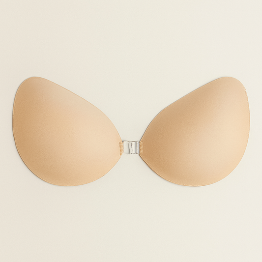 Reusable Silicone Strapless Bra for Women | Invisible Push-Up Bra | Seamless, Sweatproof, & Skin-Friendly