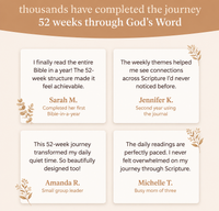 Bible In A Year : 52 - Week Study