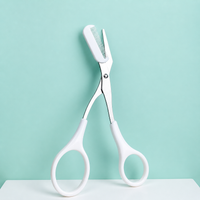 Precision Eyebrow Trimming Scissors With Comb