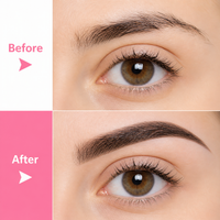 Precision Eyebrow Trimming Scissors With Comb