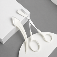 Precision Eyebrow Trimming Scissors With Comb