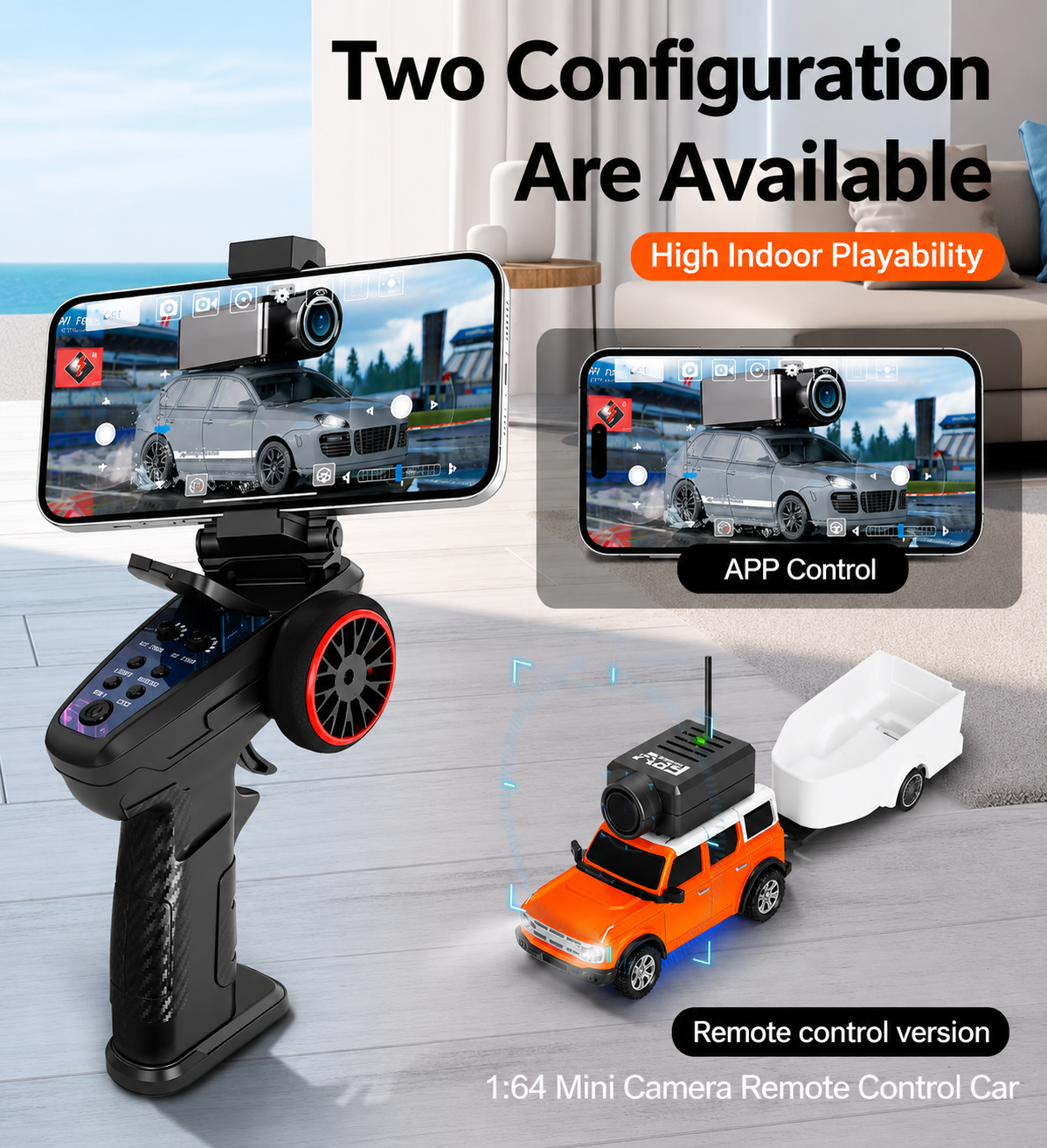 Mini RC Car with Camera