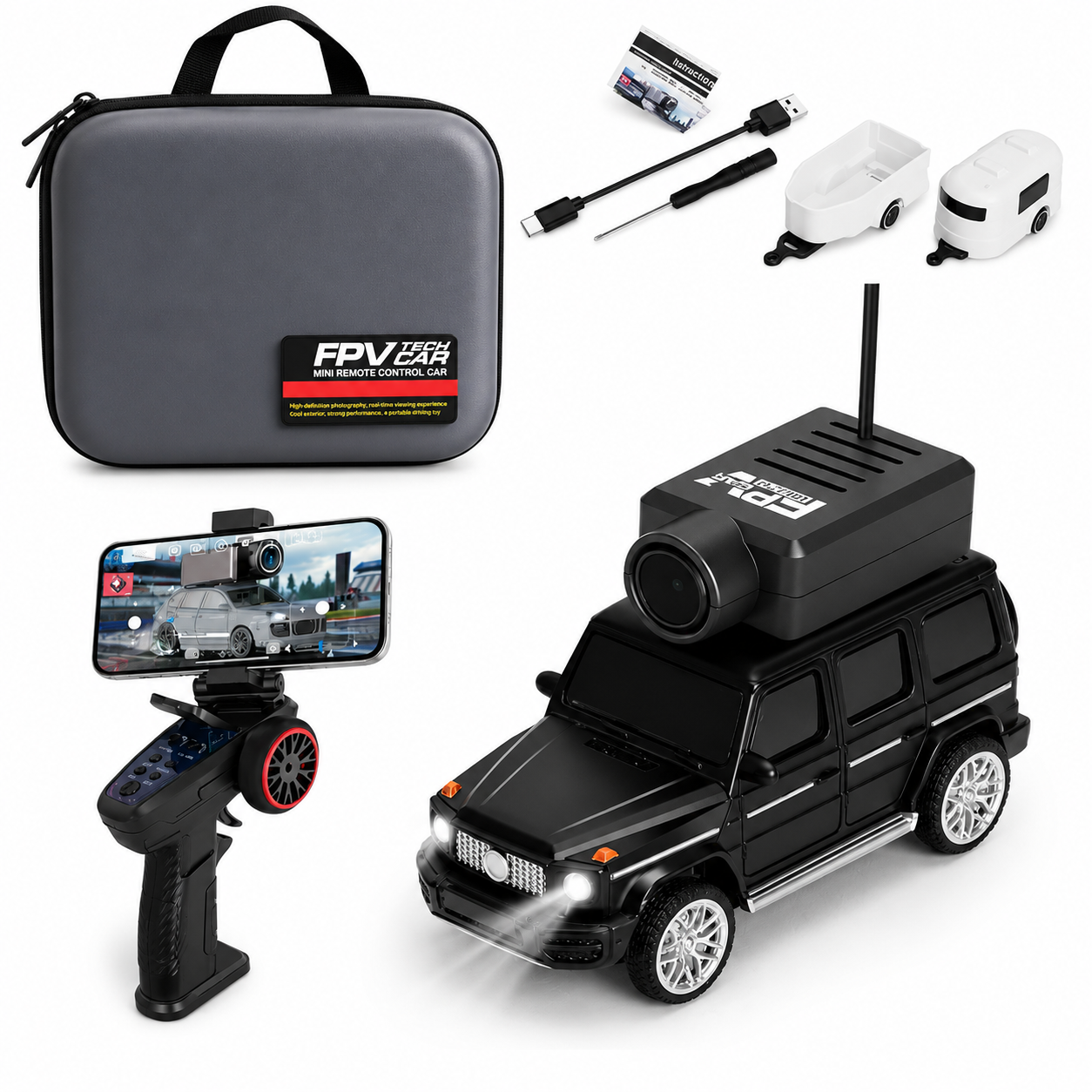 Mini RC Car with Camera